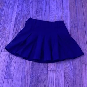 Navy blue, uniform skirt,